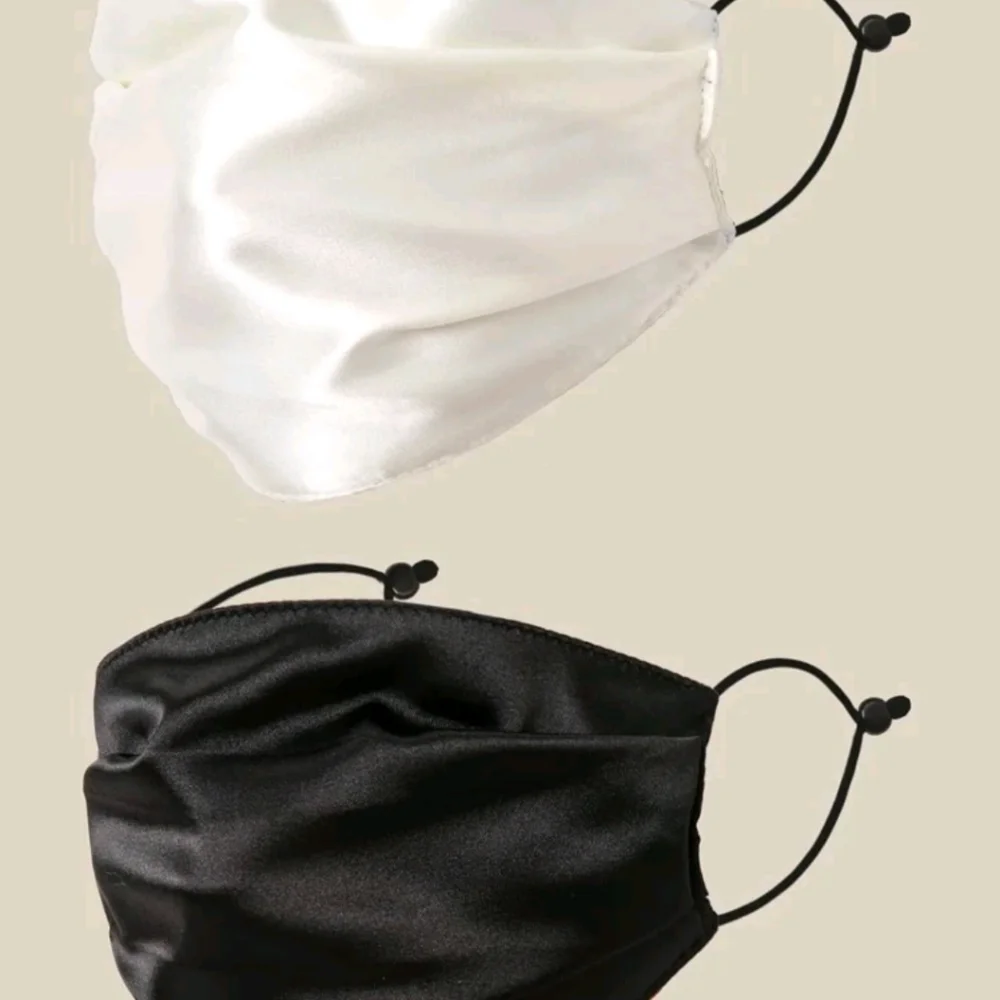 2 Silky Face Masks